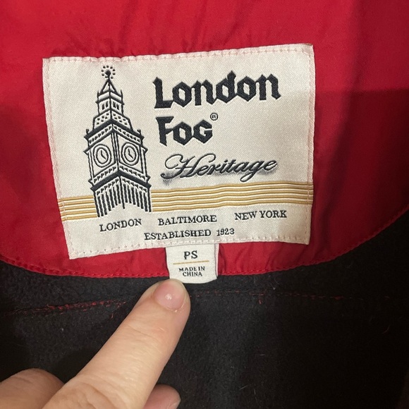 LONDON FOG-Women's Quilted Barn Jacket sz S - Picture 4 of 5
